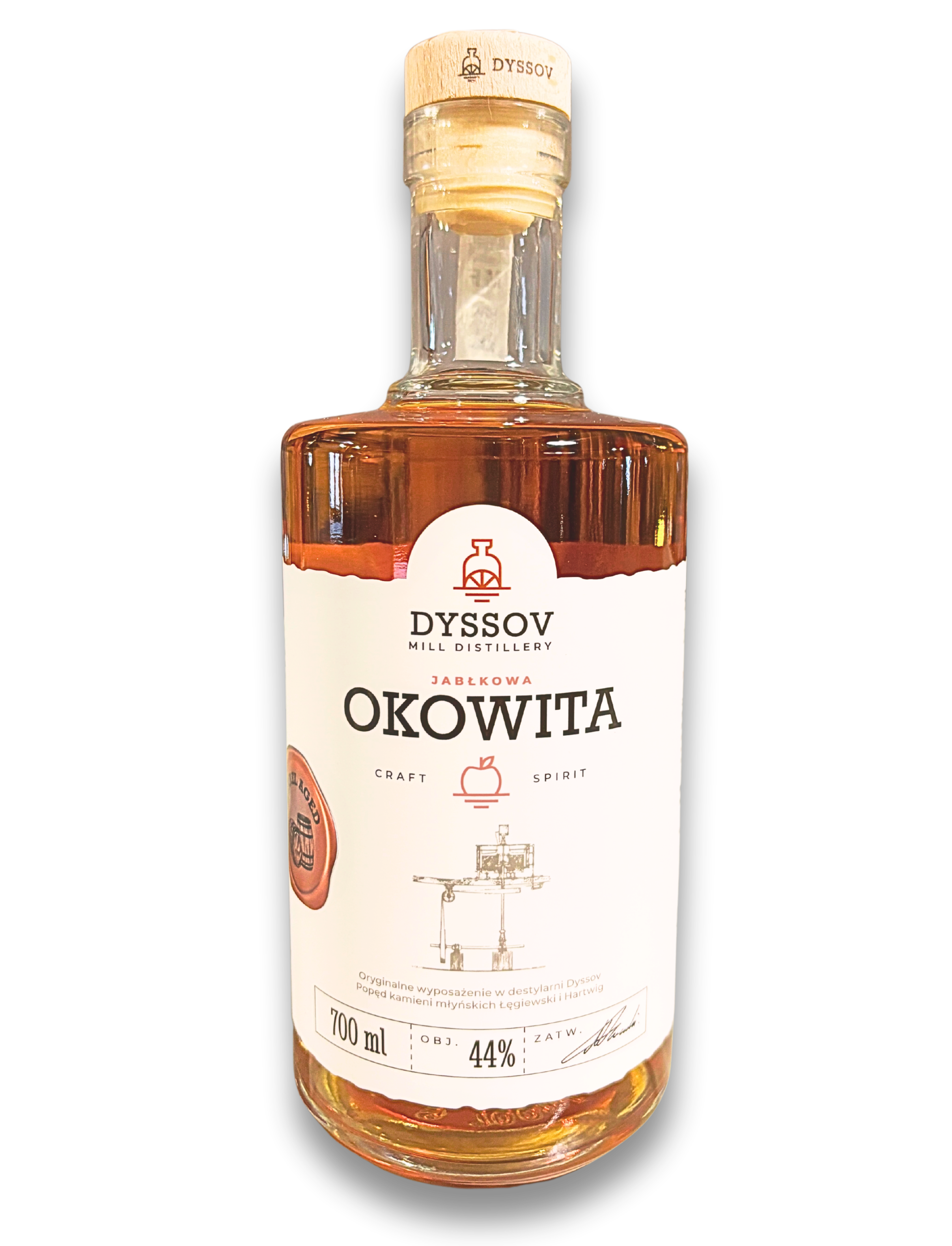 okowita starzona jabłkowa